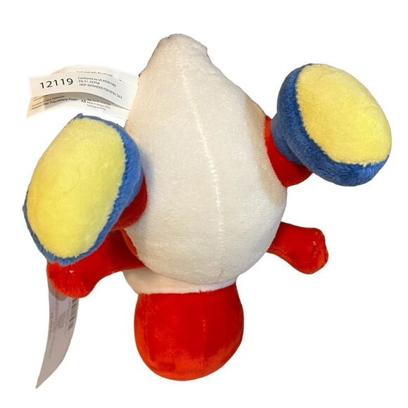 Yoshi Plush Red Super Mario Brothers 10" Nintendo Plush Stuffed Animal Toy NWT. - Picture 5 of 9